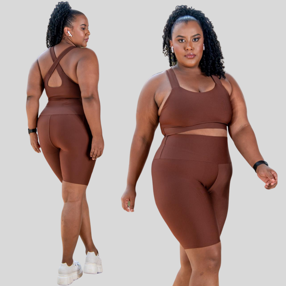 CONJUNTO SHORT PLUS SIZE