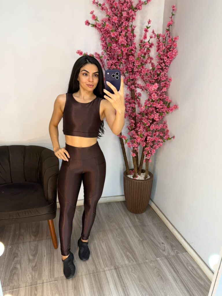 CONJUNTO CALÇA CANELADO P/M/G